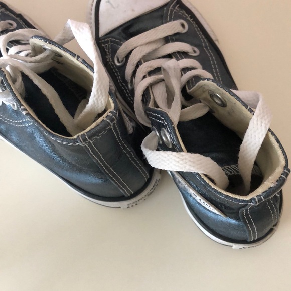Girls converse metallic blue - Picture 4 of 6